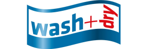 wash+dry Logo
