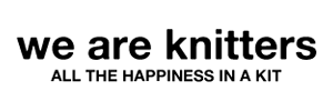 we are knitters Logo
